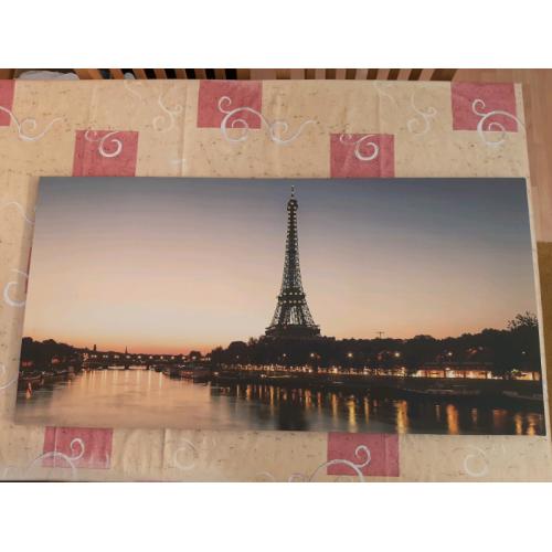 Canvass print with sparkles