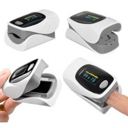 Finger Pulse Oximeter. Professional medical device.