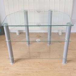 Glass Style TV Corner Unit
