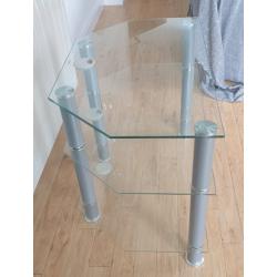 Glass Style TV Corner Unit