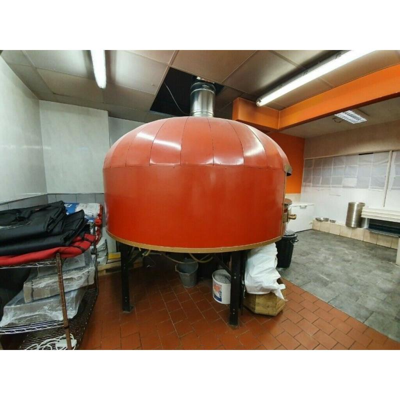 MARANA FORNI GAS AND WOOD FIRED STONE BAKE PIZZA OVEN