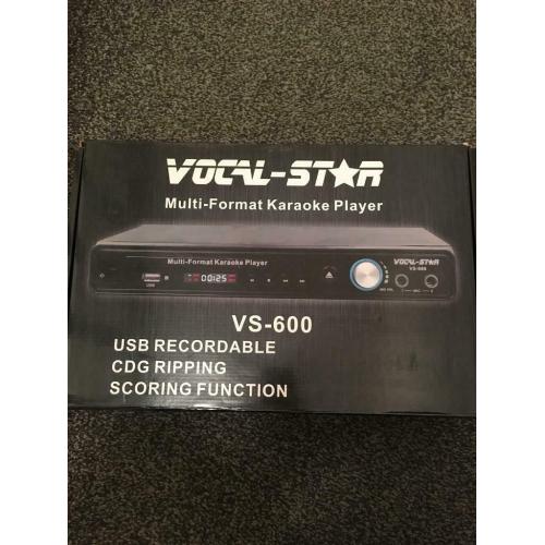 Vocal-star multi format karaoke player vs600