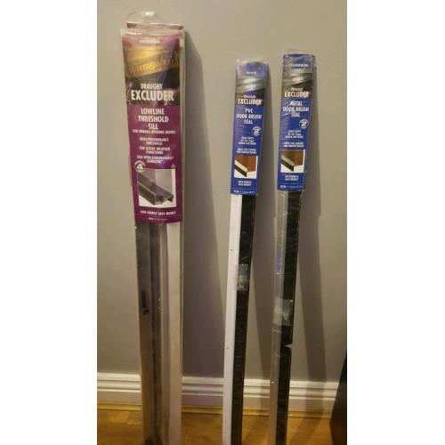 3x Draught Excluders