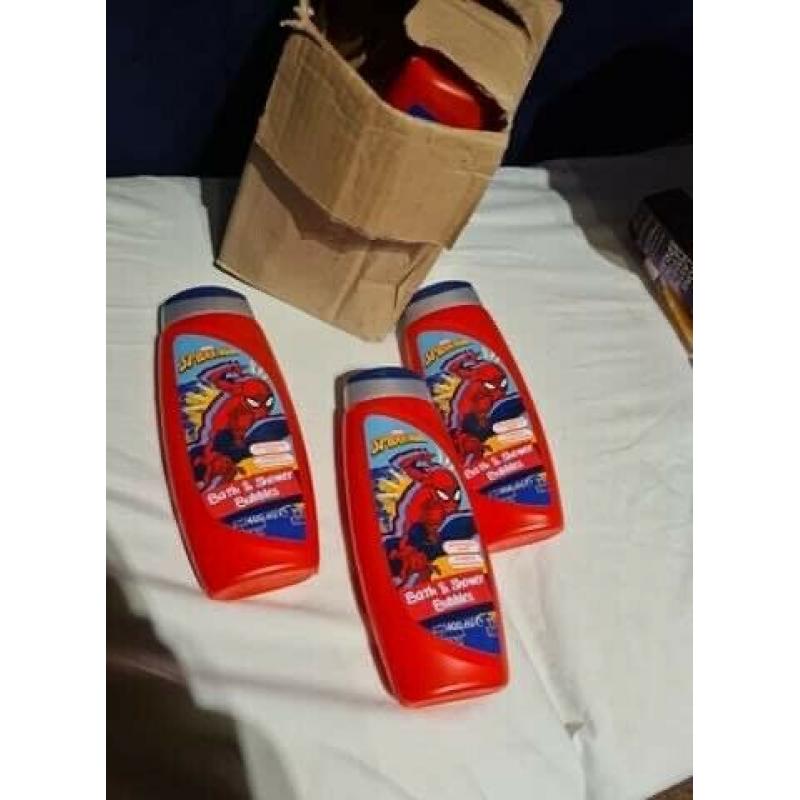 Spider man bath and shower bubbles