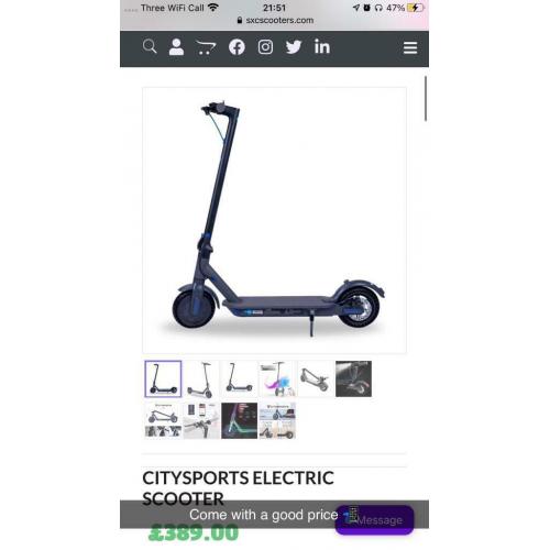 ELECTRIC SCOOTER CITYSPORTS