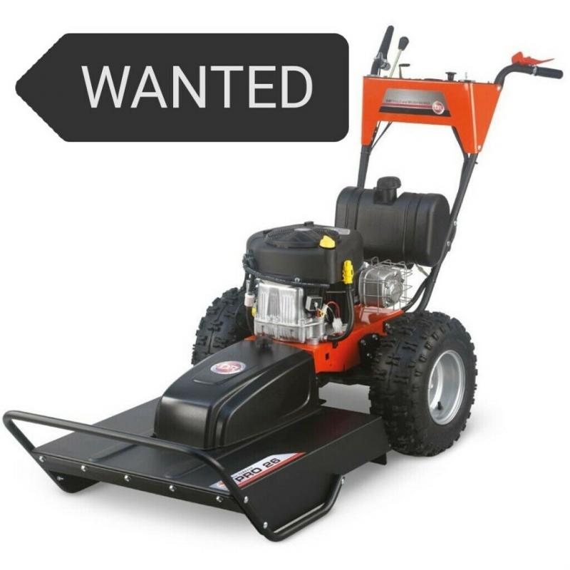 FLAIL PADDOCK COMMERCIAL MOWER ROUGH CUT - (WANTED)