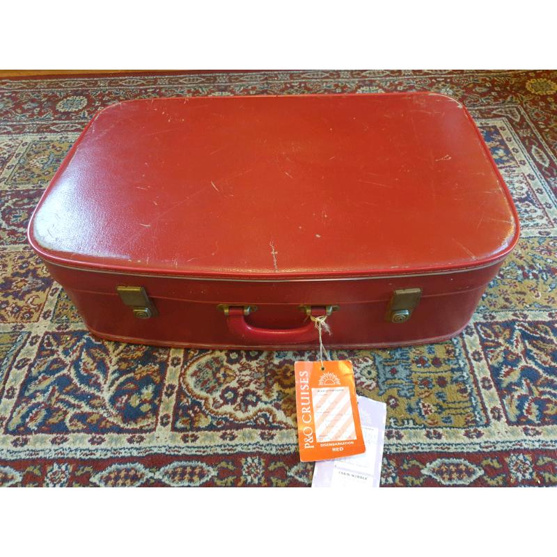 70s suitcase