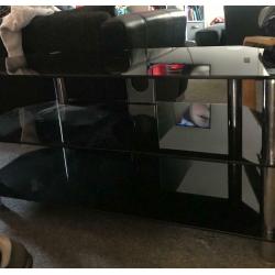 Black and Chrome TV unit - Free