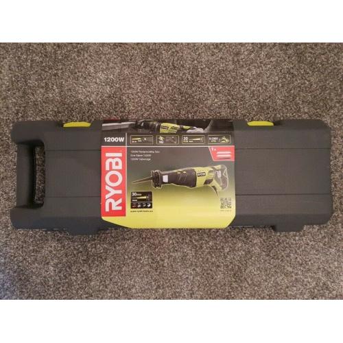 Ryobi Rrs1200-k Reciprocating Saw With 1200w GRIPZONE in Black Green 240v AC