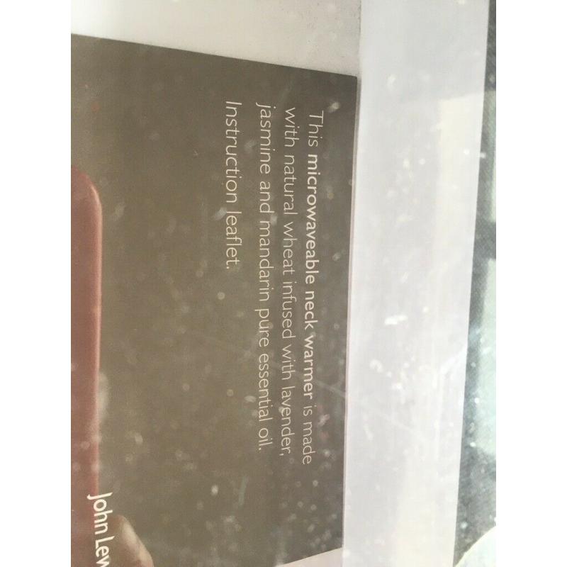 John Lewis microwaveable neck-warmer
