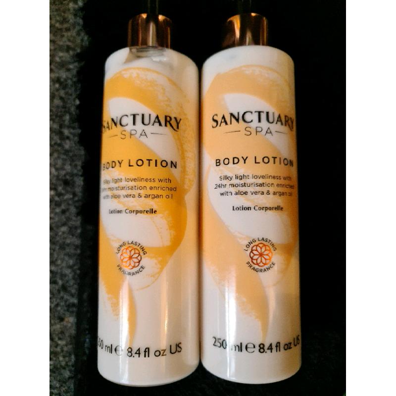 Sanctuary spa body lotion