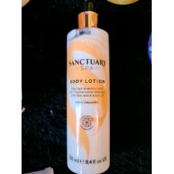 Sanctuary spa body lotion