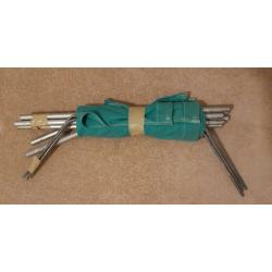 CAMP BED -CANVAS METAL FRAME - Collapsable green.