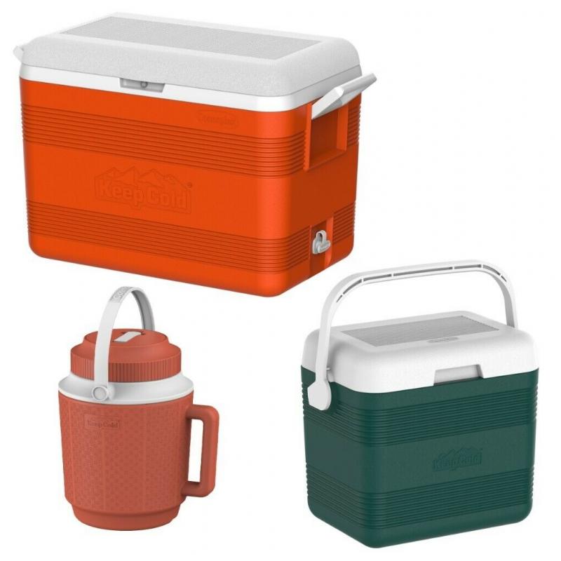 Suberb (2x Ice Boxes & 1 x Drinks Cooler) Cosmoplast rubust/strong (BUY THE BEST)