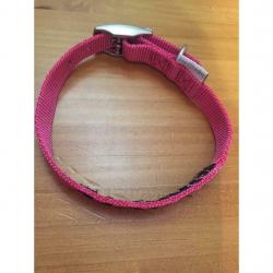 Dog collar ?JAKKI? pink small