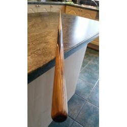 OLD SNOOKER CUE (JOHN PARRIS CONVERSION SUPERIOR CUE DESIGN SPLICING) - ?495