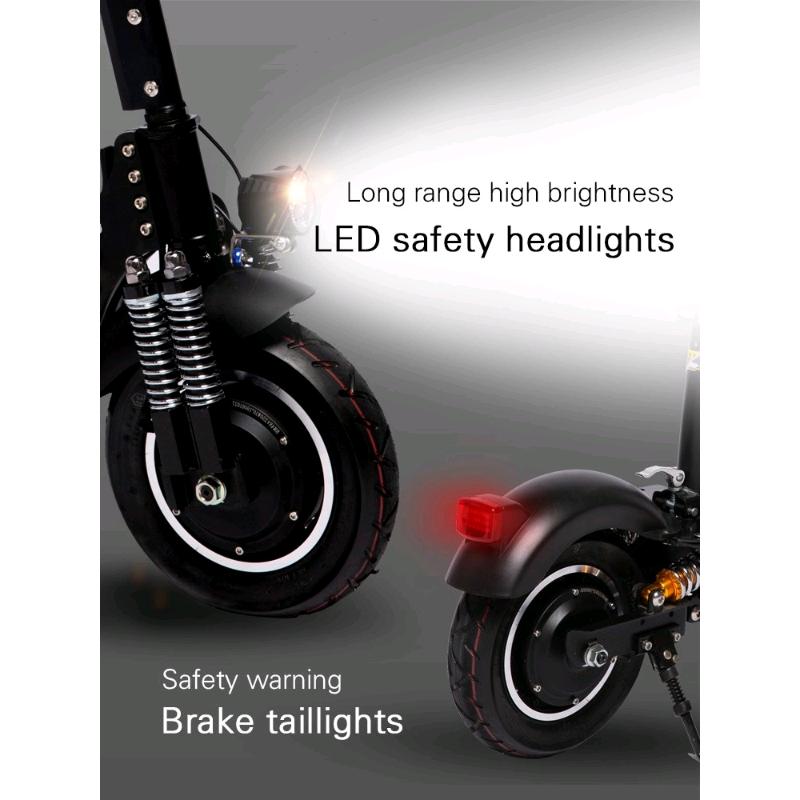 2000w duel motor 52v electric scooter