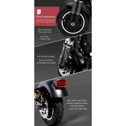 2000w duel motor 52v electric scooter