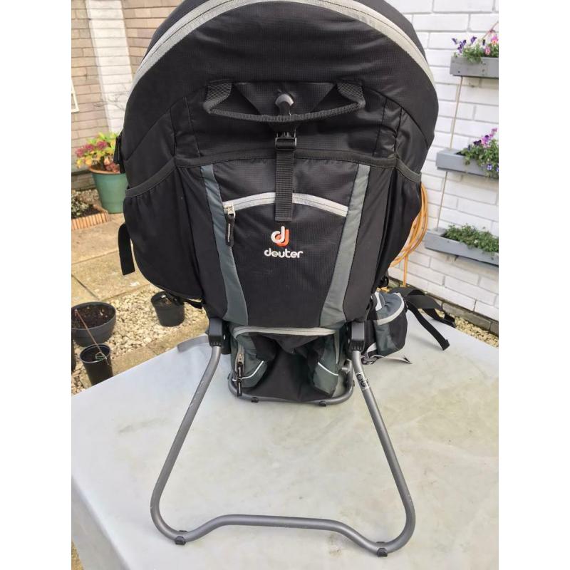 Child Carrier Backpack Black/Granite