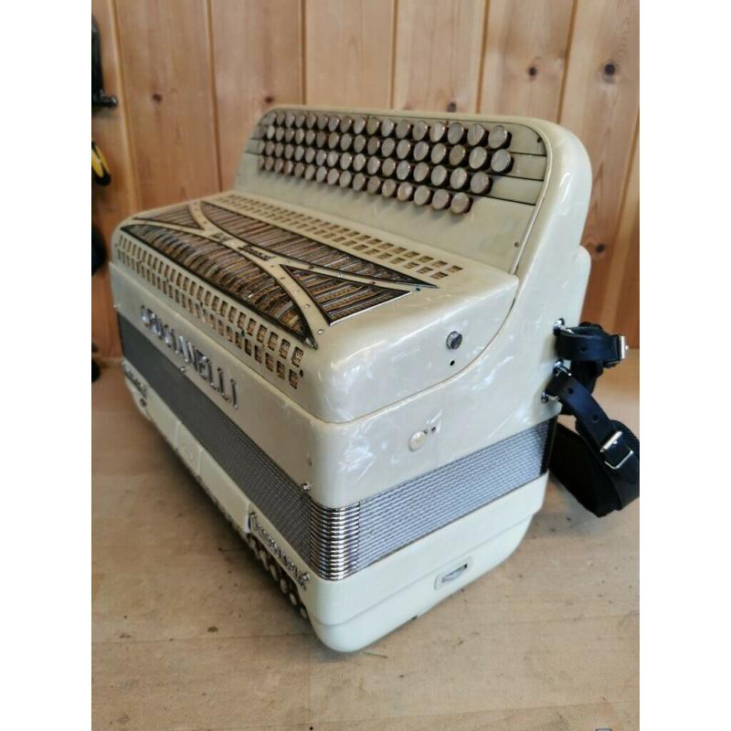 Crucianelli/Piermaria, 3 Voice Cassotto, C System, Chromatic Accordion. Online Lessons Available.