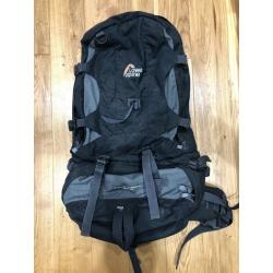 Women?s Lowe Alpine black rucksack (60 litres)