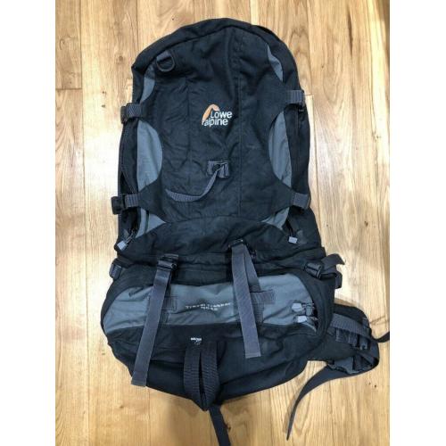 Women?s Lowe Alpine black rucksack (60 litres)