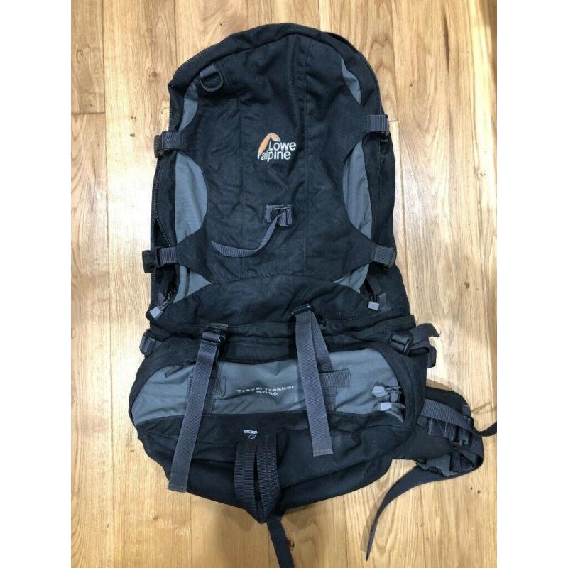 Women?s Lowe Alpine black rucksack (60 litres)