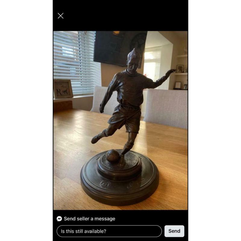 Limited edition Manchester United David Beckham ornament
