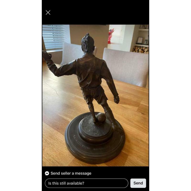 Limited edition Manchester United David Beckham ornament