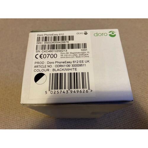 Doro 612 phone New