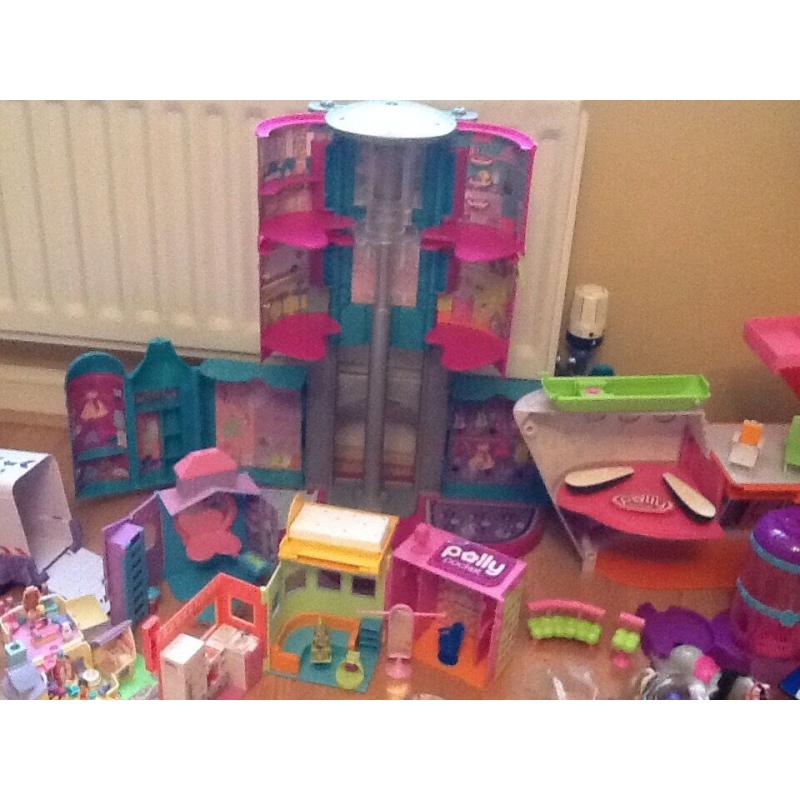 ** POLLY POCKET TOYS - HUGE BUNDLE !! **