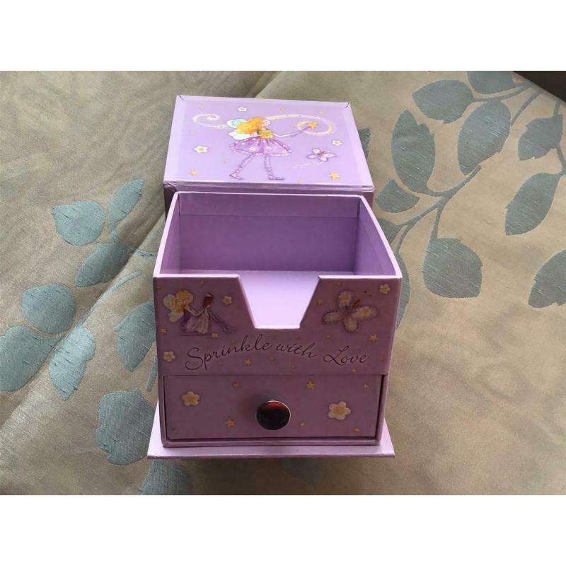Jewelry box with drawl. Unused