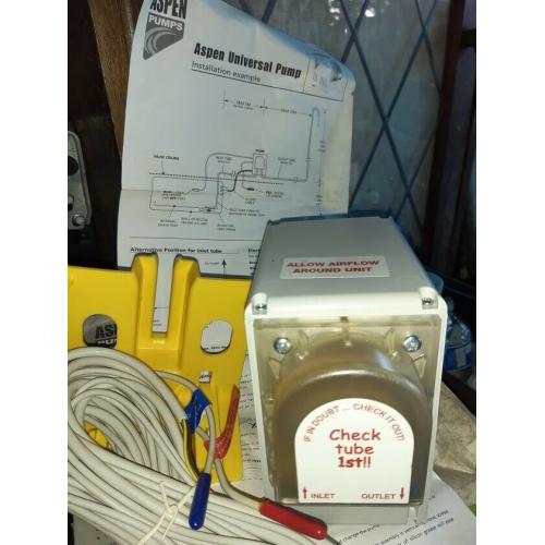 CONDENSATE PUMP PERISTALTIC UNIVERSAL ASPEN F2082 ?90.00