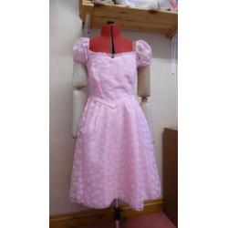 Pink floral Teenage/Ladies age 14+ size UK 10 dress