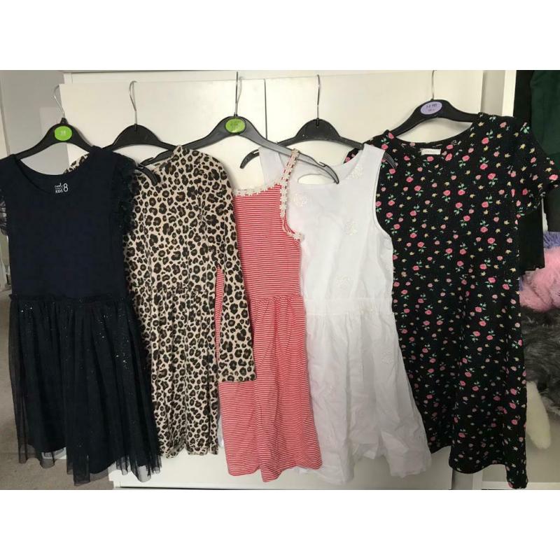 Girls dress bundle age 7-8