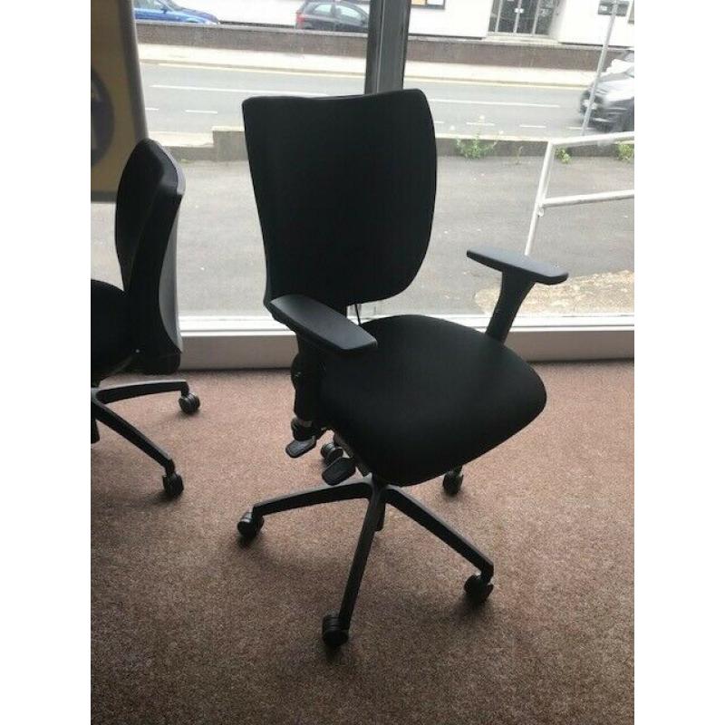 office furniture adjustable black office chairs