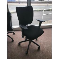 office furniture adjustable black office chairs