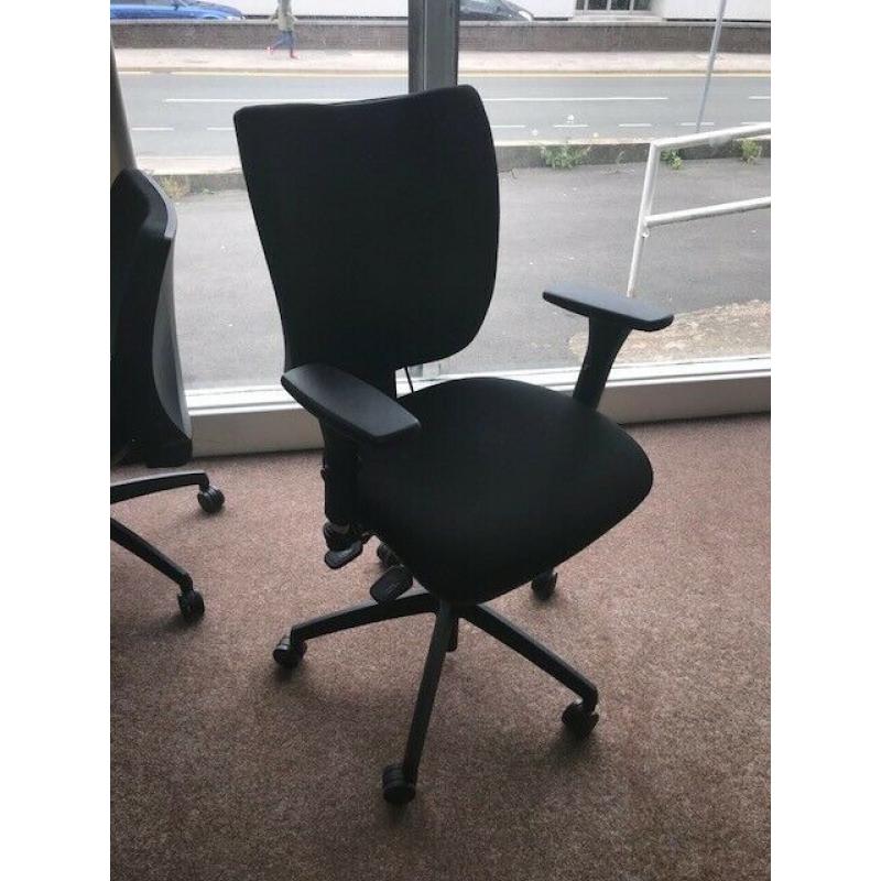 office furniture adjustable black office chairs
