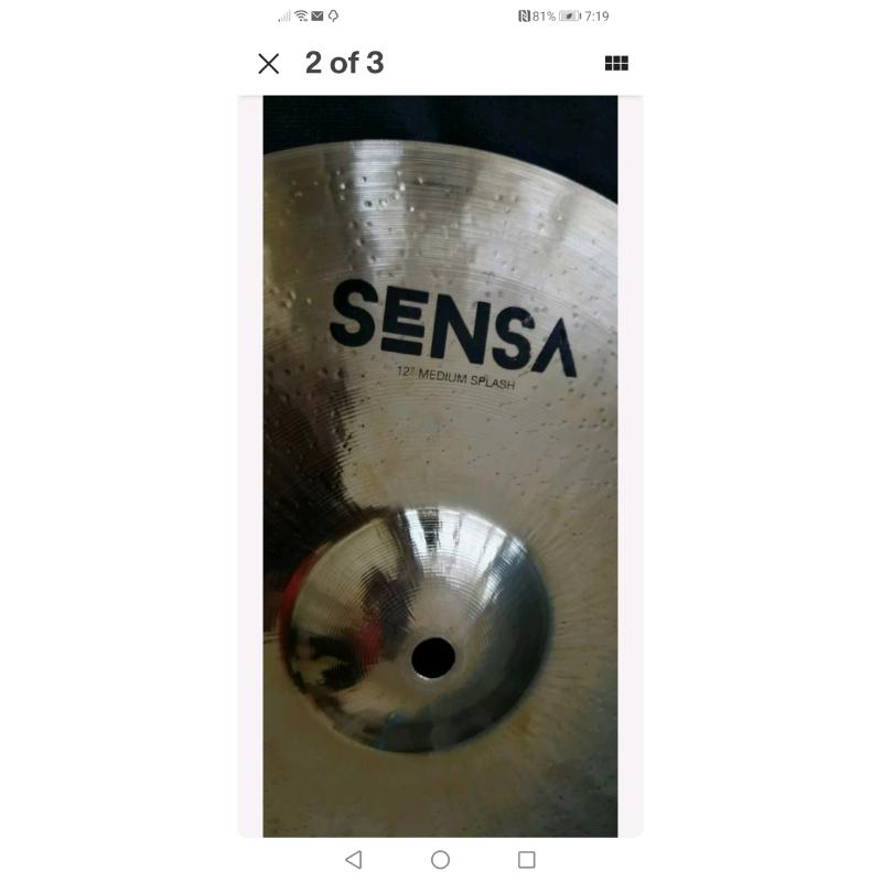 Stagg splash 10"12 cymbals /Sabian /Meinl /ufip /Paiste /zildjian