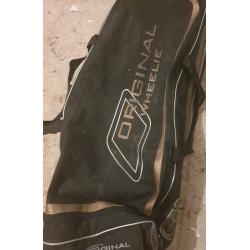Cricket bats gloves stumps and balls