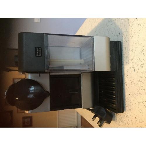 Nespresso Lattissima with built in milk frother Silver & Black