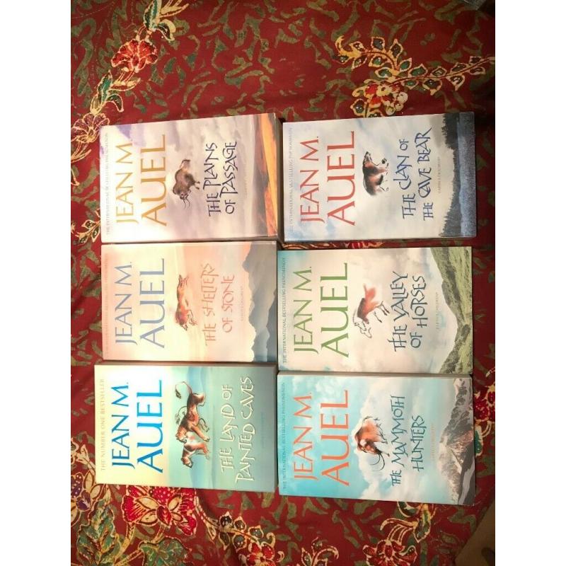 BRAND NEW Earth's Children Series 6 Books Collection Set by Jean M Auel
