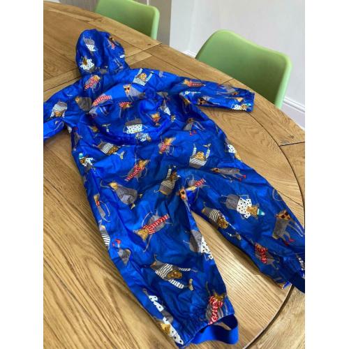 Joules baby boys waterproof puddle suit
