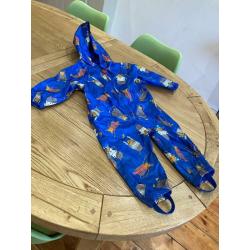 Joules baby boys waterproof puddle suit