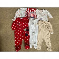 0-3 Months and 3-6 Romper Bundle