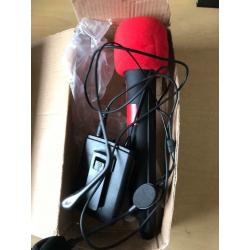 wireless Radio Microphone system Duel Handheld + Headset Mic & Case Plus extras BNIB