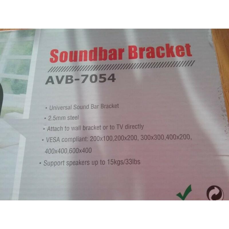 G-VO Soundbar Bracket AVB-7054 ? New, Unused