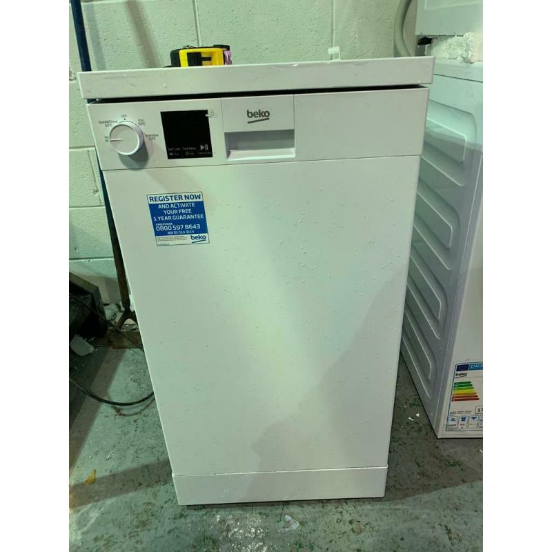 beko slimline dishwasher
