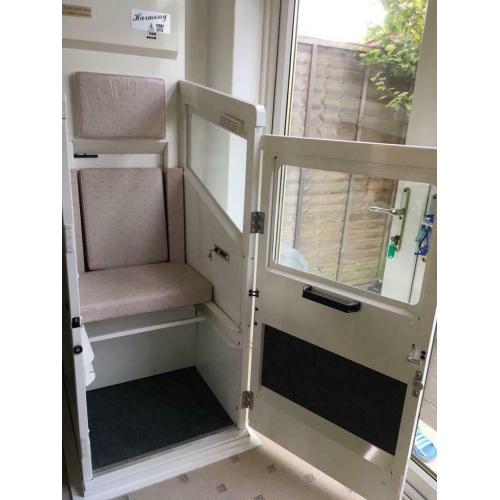 Home through floor lift