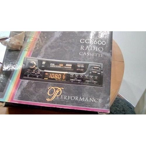PYE RADIO CASSETTE